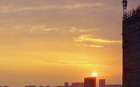 描寫日落景象的好詞好句